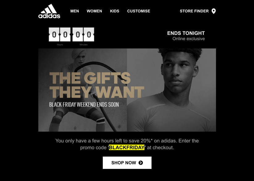 Adidas-black-friday-email-marketing-campaign-1